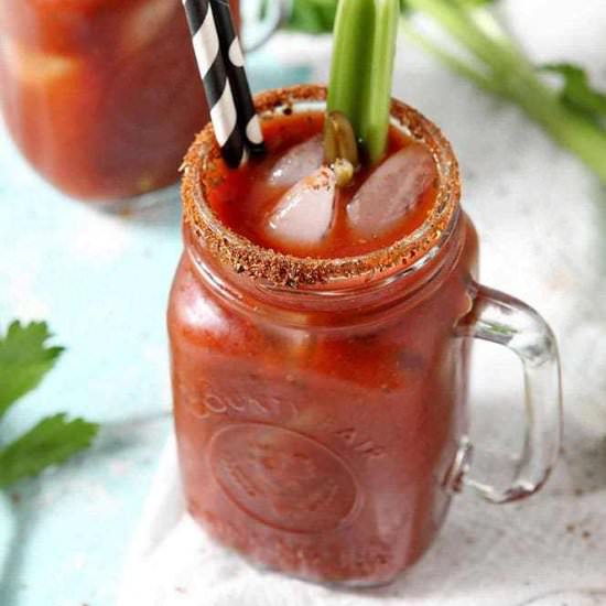 BBQ Bloody Mary - Recipe photo by julieseatsandtreats