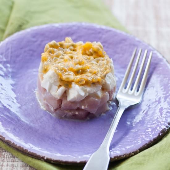 swordfish tartare with bufala - Recipe photo by streghetta in cucina