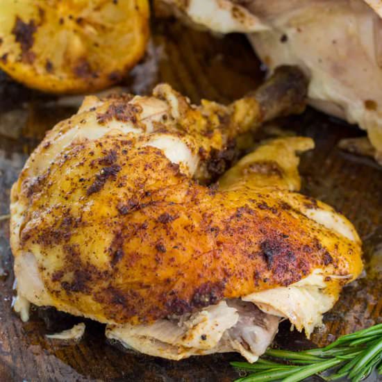 Instant Pot Whole Chicken - Recipe photo by peasandpeonies