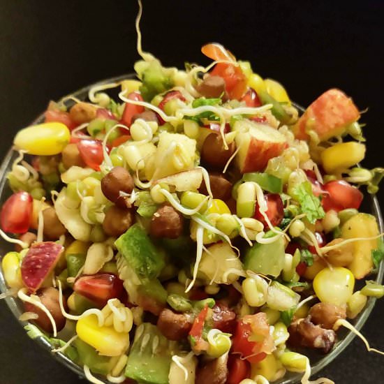 Sprouts Salad - Recipe photo by Samirasrecipediary