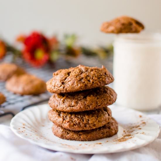 Pumpkin Almond Butter Cookies - Recipe photo by Thenaturalnurturer