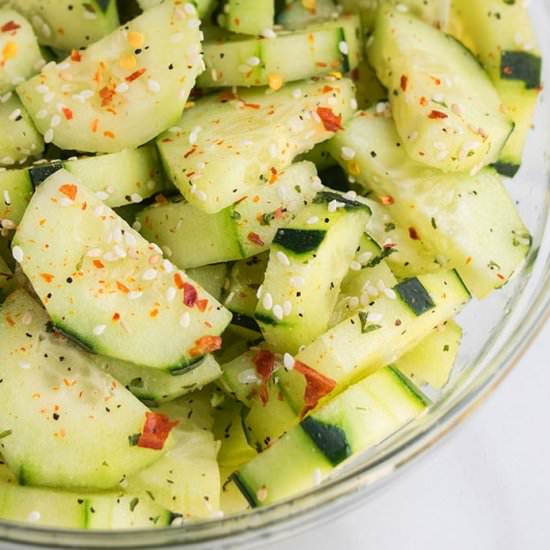 Asian Cucumber Salad - Recipe photo by 1PotRecipes