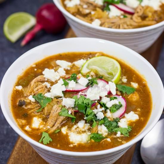 Slow Cooker Pork Posole - Recipe photo by spicedblog