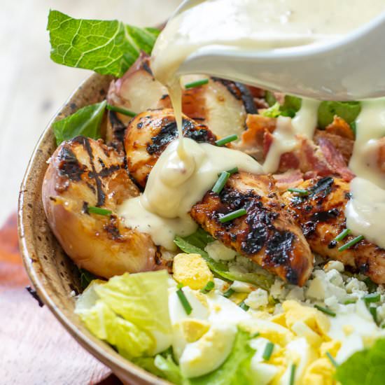 Grilled Chicken Salad - Recipe photo by MamaGourmand