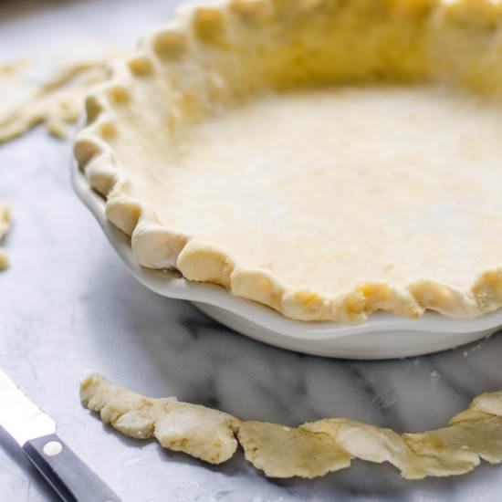 Sourdough Pie Crust - Recipe photo by butteredsideup