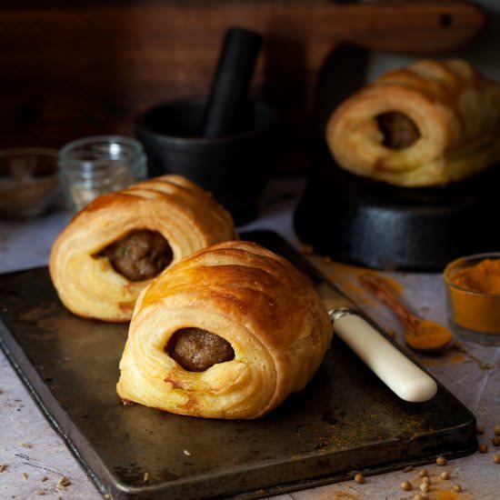 Bombay Lamb Rolls - Recipe photo by littlesugarsnaps