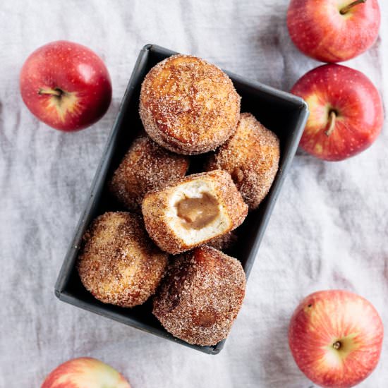 Vegan Apple Butter Filled Cinnamon - Recipe photo by myvibrantkitchen