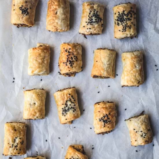 Vegan Sausage Rolls - Recipe photo by My Goodness Kitchen