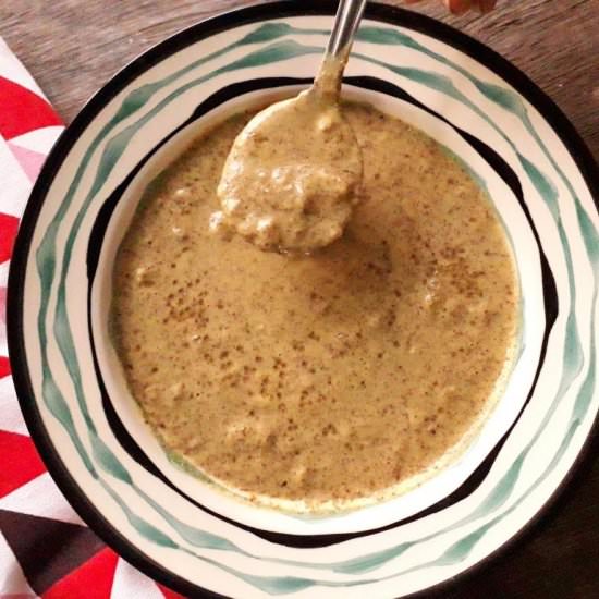 Sweet Sattu & Banana Porridge - Recipe photo by My Dainty Kitchen