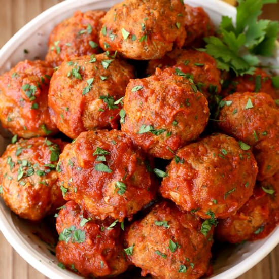 Grandma's Sunday Meatballs & Sauce - Recipe photo by mantitlement