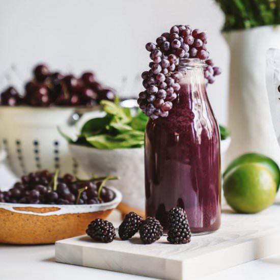 Plant-based Maqui Berry Juice - Recipe photo by andrewcooks