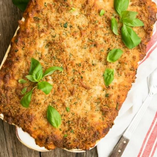 FIVE CHEESE ZITI AL FORNO - Recipe photo by Gonna Want Seconds