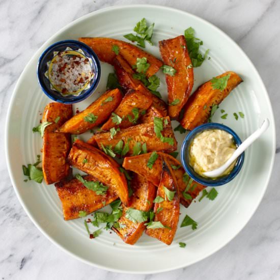 Spicy Sweet Potato Fries - Recipe photo by marilenaskitchen