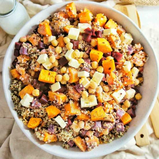 Sweet Potato Quinoa Salad - Recipe photo by SweetCaramelSunday