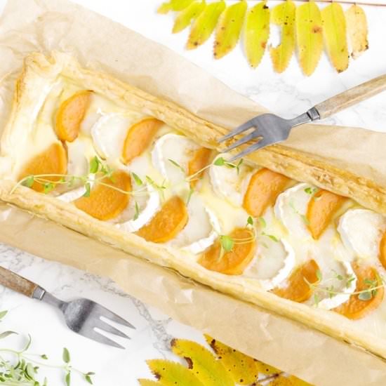 Sweet potato and chevre quiche - Recipe photo by electricbluefood