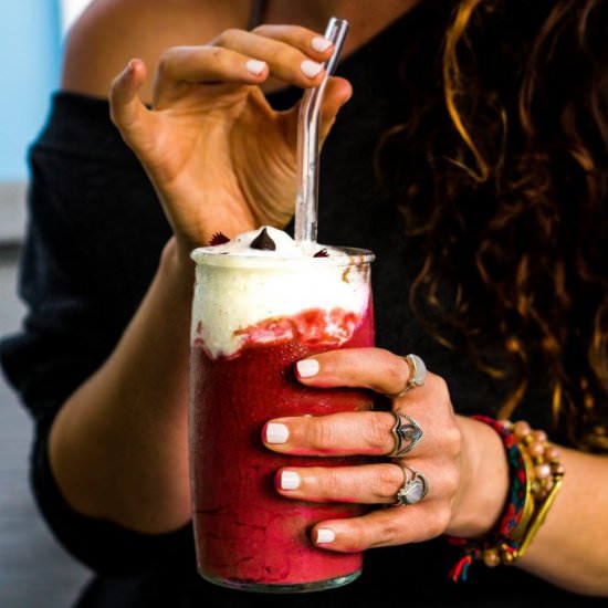 Red Velvet Beet Smoothie - Recipe photo by mytinylagunakitchen