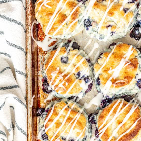 Gluten Free Blueberry Biscuits - Recipe photo by LifeAfterWheat