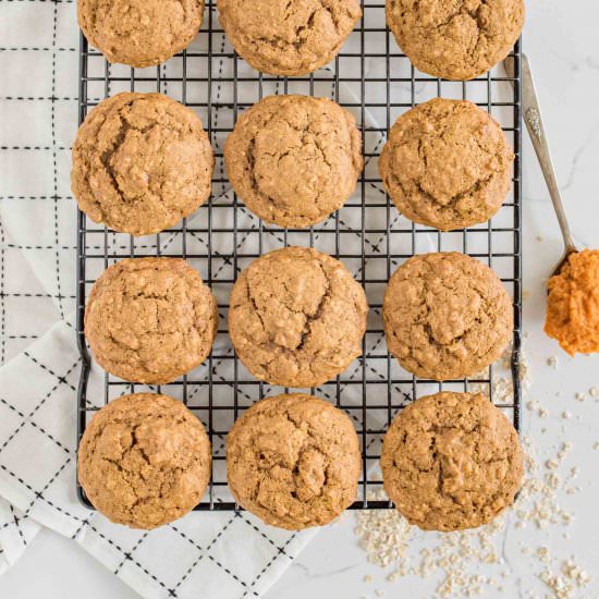 One Bowl Pumpkin Spice Muffins - Recipe photo by Blessthismess