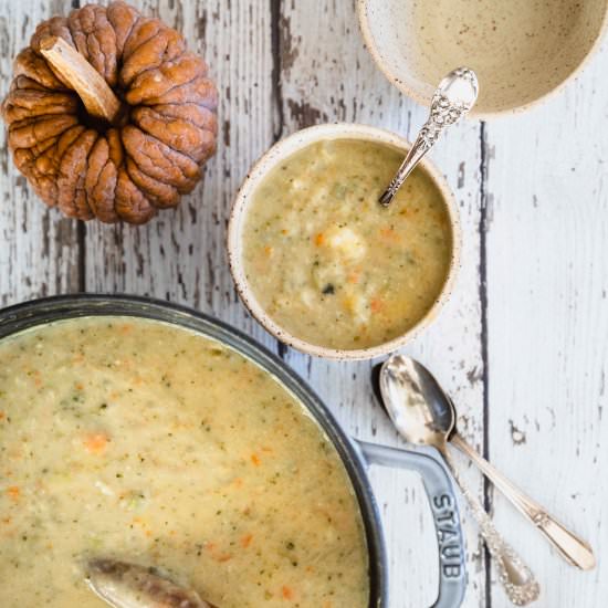 Harvest Veggie Chowder - Recipe photo by eatwhatyousow
