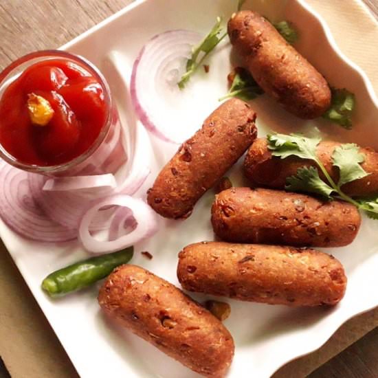 Crispy Corn Kabab - Recipe photo by My Dainty Kitchen