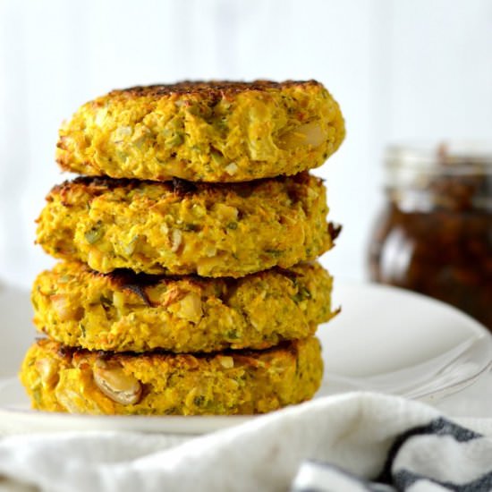 Butternut Squash Burgers - Recipe photo by chiselandfork