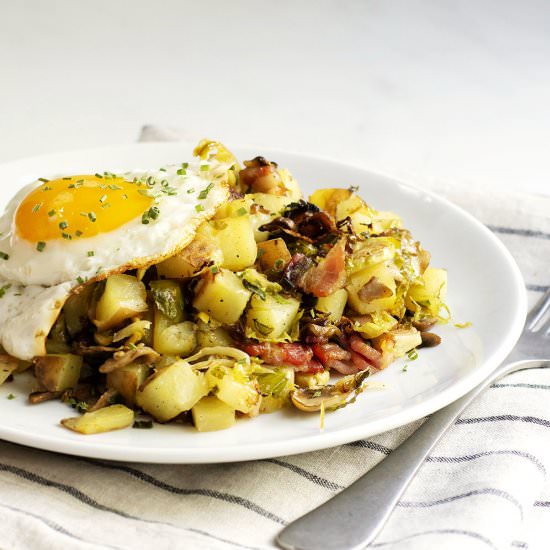 Sweet Potato Hash - Recipe photo by PinchandSwirl