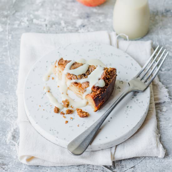 Apple cake - Recipe photo by Mangio Quindi Sono