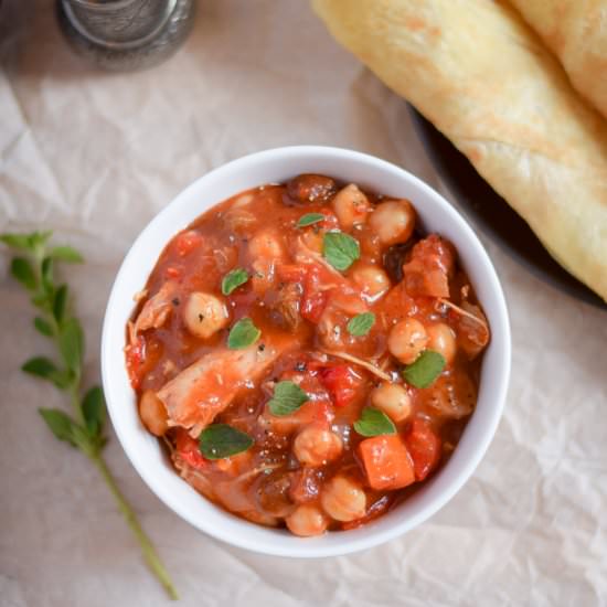 Moroccan-style Chicken Stew - Recipe photo by forwardeats