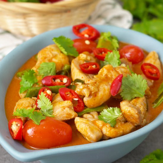 Panang Curry - Recipe photo by El Mundo Eats