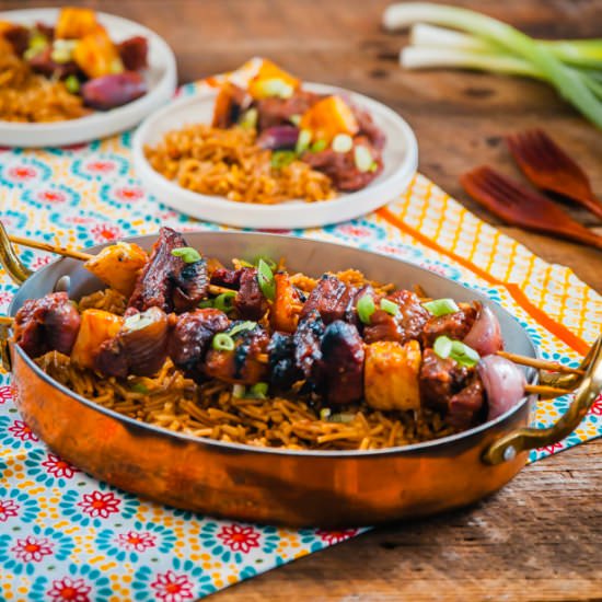 Best Ever Beef Kabob Marinade - Recipe photo by ayokitchen