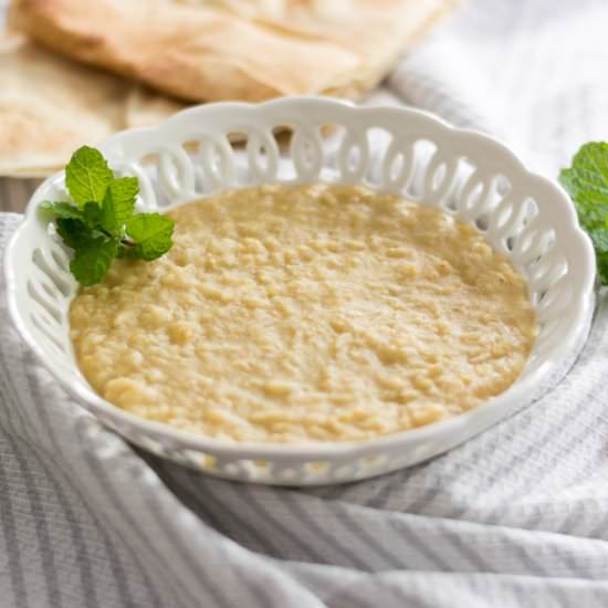 Yellow Lentils with Rice - Recipe photo by SimplyLebanese