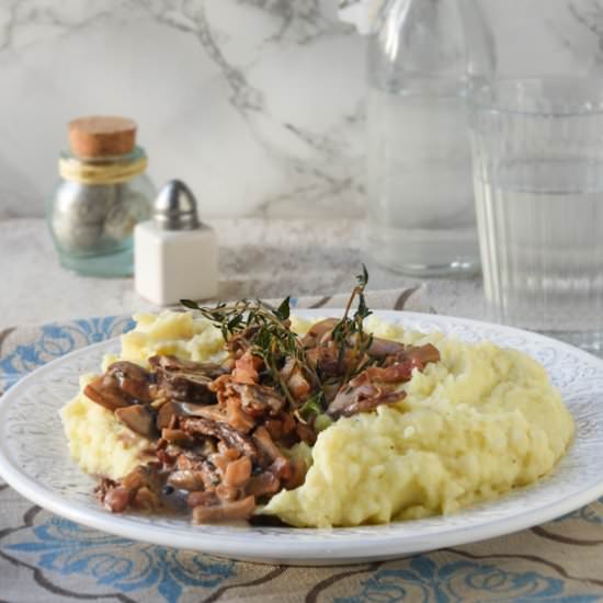 Mushroom ragout - Recipe photo by Exquisit