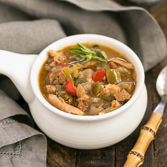 Sausage and Chicken Gumbo - Recipe photo by thatskinnychickcanbake