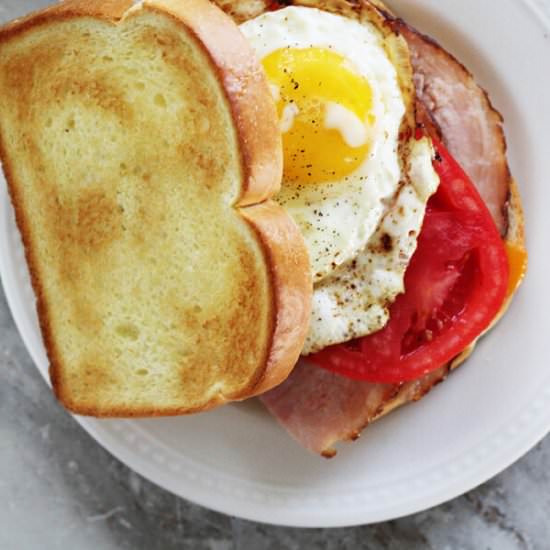 Farmhouse Breakfast Sandwich - Recipe photo by Buy This Cook That