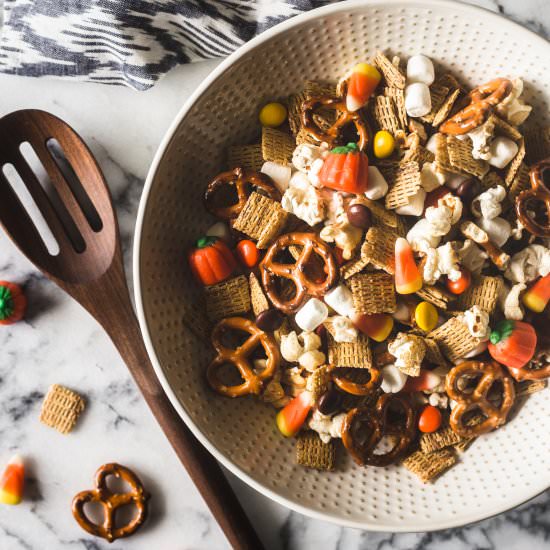 Fall Snack Mix - Recipe photo by allthekingsmorsels