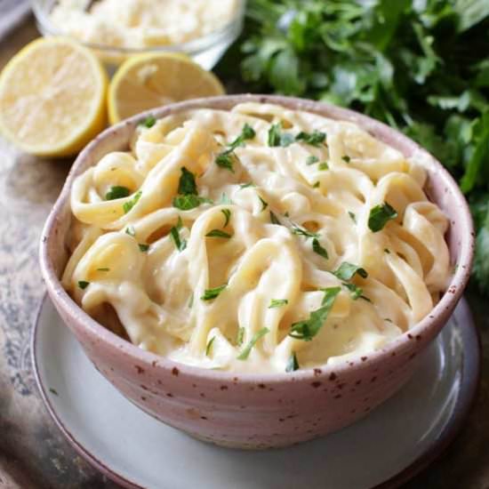 Alfredo Sauce For One - Recipe photo by One Dish Kitchen