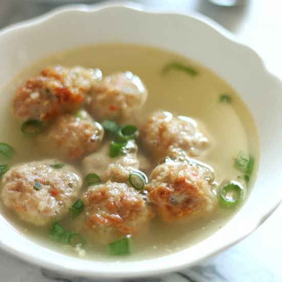 Naked Wonton Soup - Recipe photo by Officially Gluten Free