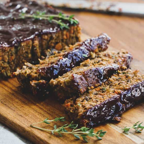 Mushroom Lentil Loaf - Recipe photo by whoneedssalad