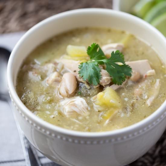 White Chicken Chili - Recipe photo by giftofhospitality
