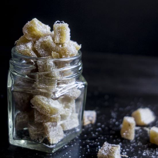 Homemade Candied Ginger - Recipe photo by Went Here 8 This