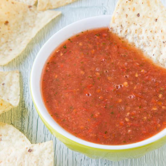 Ghost Pepper Salsa - Recipe photo by ChiliPepperMadness