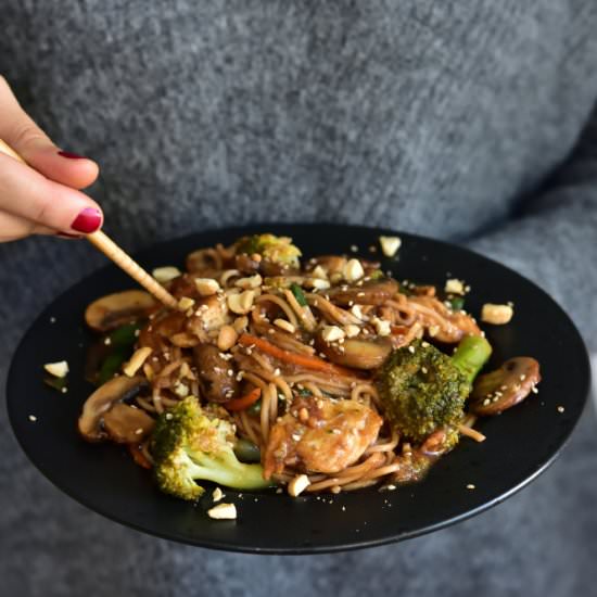 Chicken with chinese plum sauce - Recipe photo by everyday-delicious.com