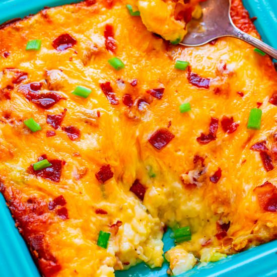 Loaded Twice Baked Potato Casserole - Recipe photo by Averie