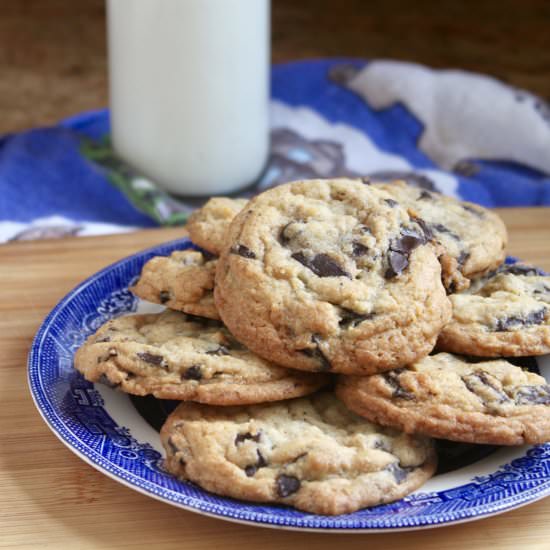 perfect chocolate chip cookies - Recipe photo by christinascucina
