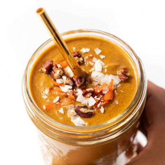 Healthy Carrot Cake Smoothie - Recipe photo by simplyquinoa