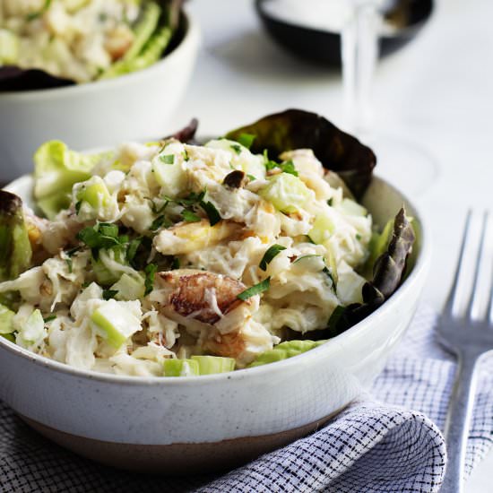 Easy Crab Salad - Recipe photo by PinchandSwirl