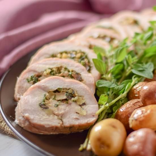 Turkey Roulade - Recipe photo by forwardeats