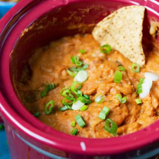 Slow Cooker Bean Dip - Recipe photo by honeyandbirch