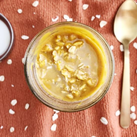 Pumpkin Pie Overnight Oats - Recipe photo by bpoulsonrd