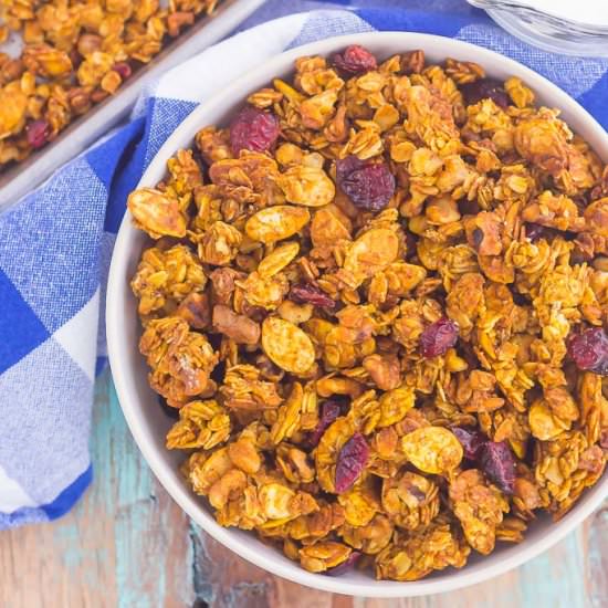 Pumpkin Spice Granola - Recipe photo by pumpkinnspice